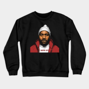 Marvin Gaye // 90s Style Crewneck Sweatshirt